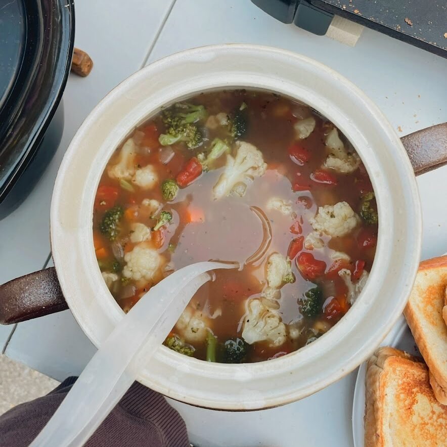 Broccoli and Cauliflower Soup